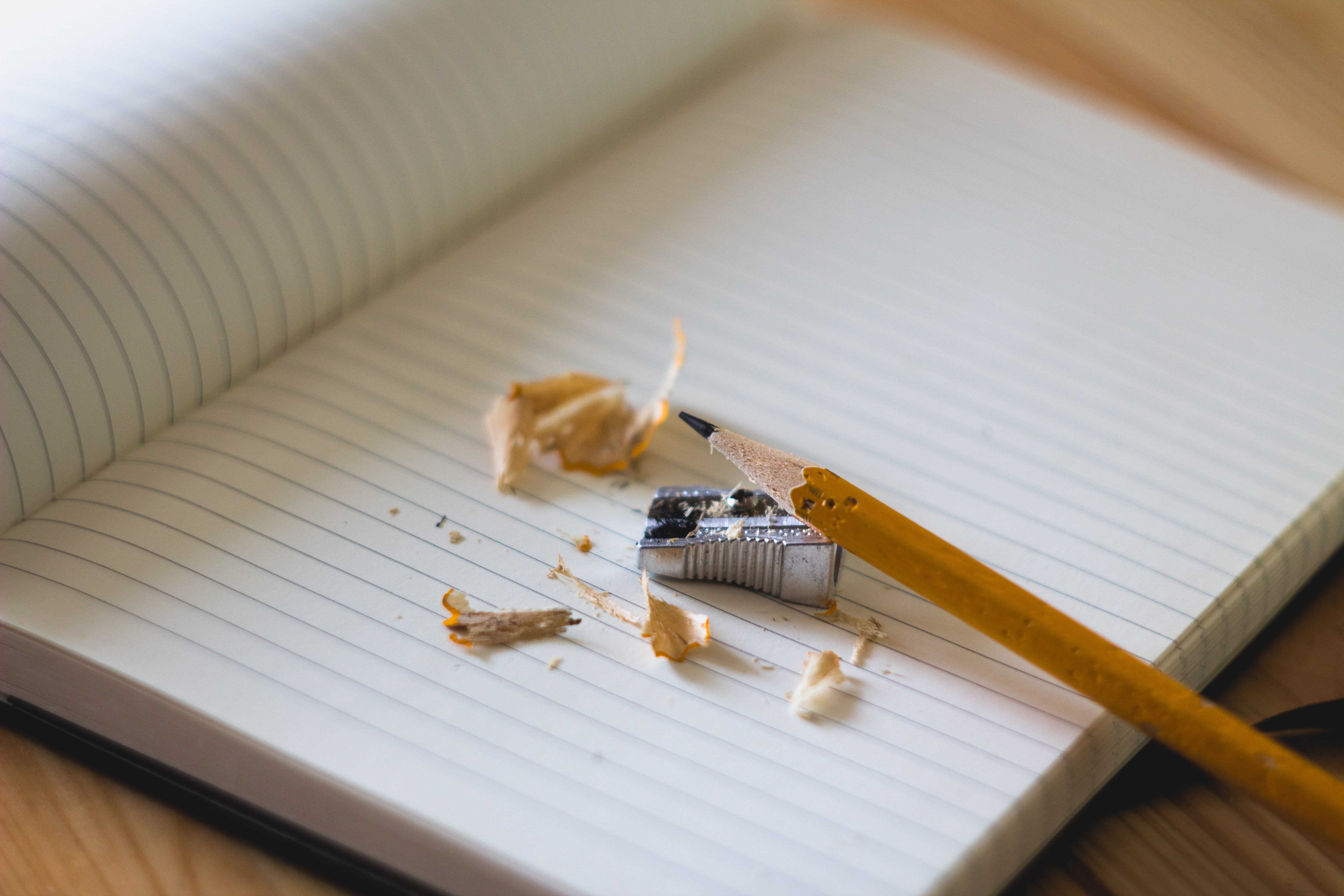 scrittura, matita, note, notes, esercizio